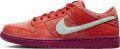 Nike SB Dunk Low Mystic Red Rosewood - Emerald/Groen/Oranje