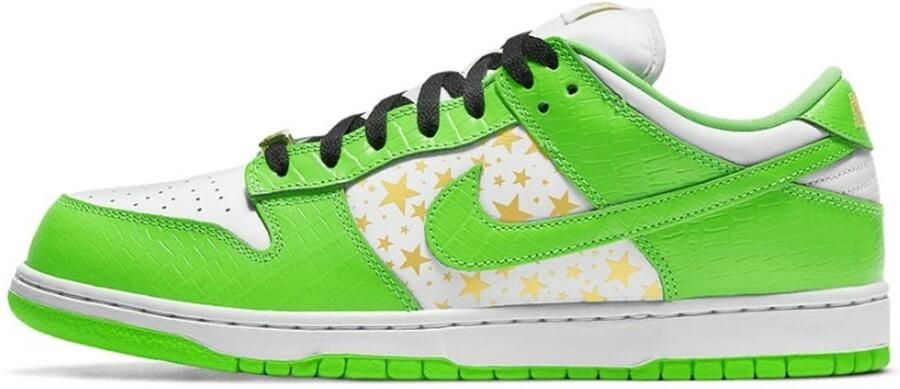 Nike SB Dunk Low Supreme Stars Mean Green (2021)