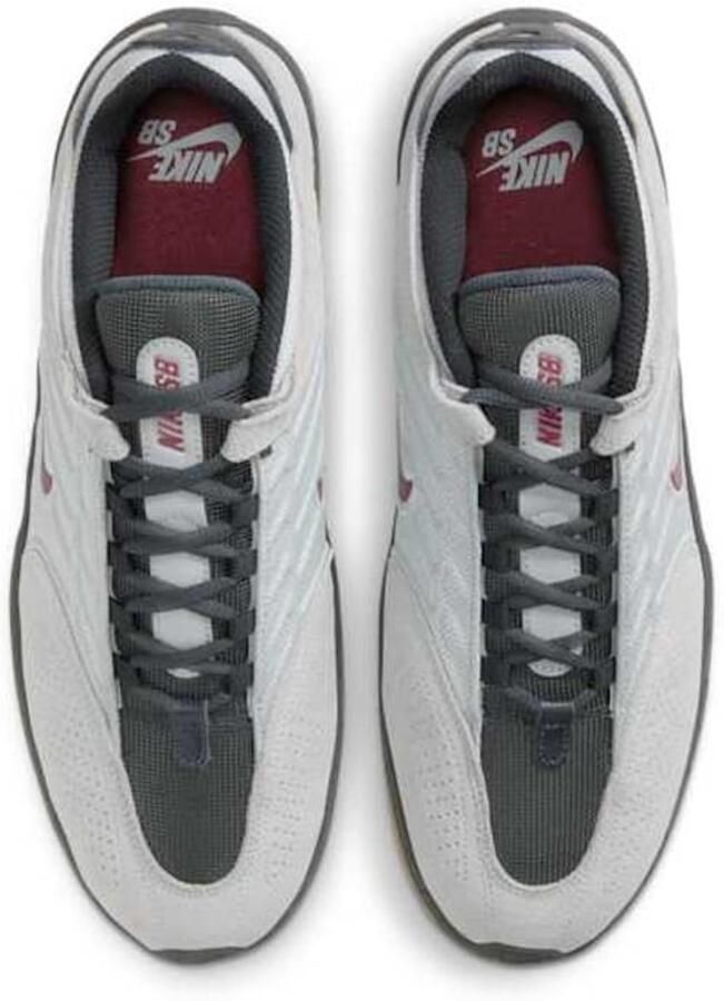 Nike SB Vertebrae Grijs Rood Unisex Doos Zonder Deksel