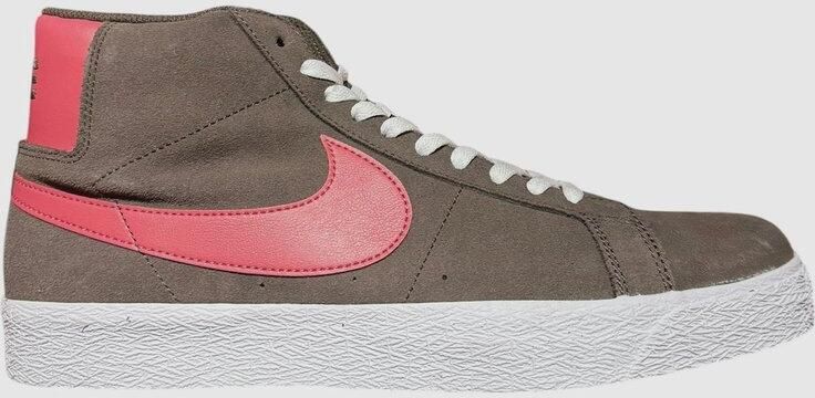 Nike SB Zoom Blazer MID Sneakers Mannen Bruin Rood Wit