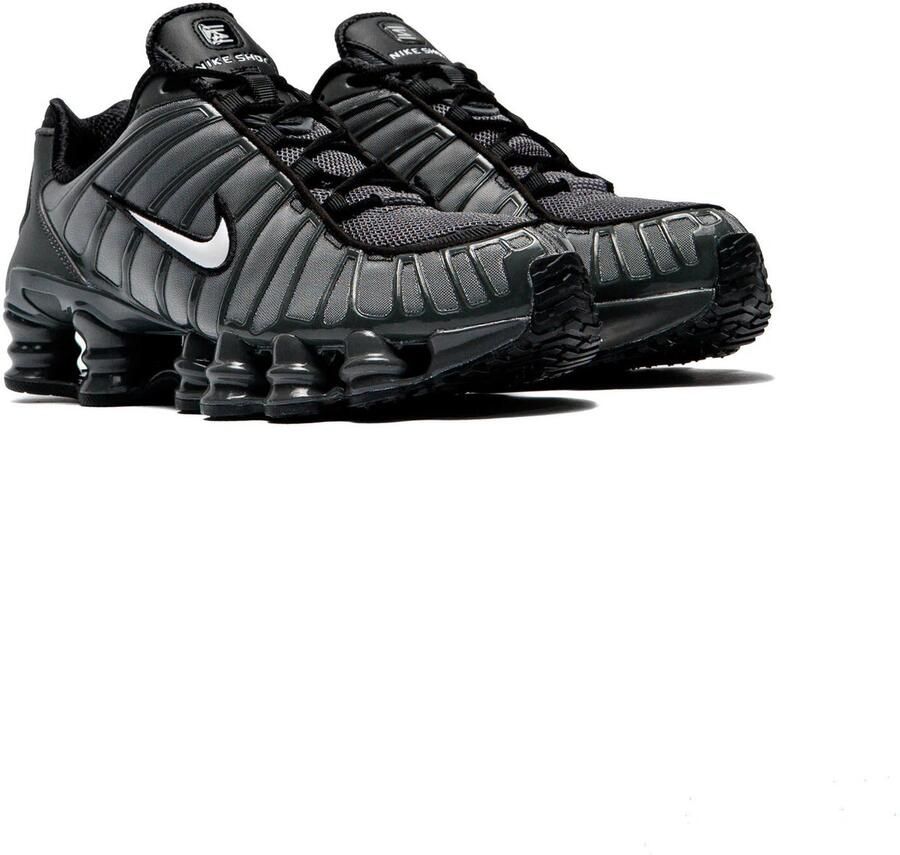 Nike Sportswear Sneakers laag 'SHOX TL SE' antraciet zwart wit