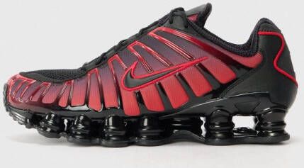 Nike Shox Heren Sneakers Zwart Rood Doos zonder deksel