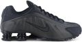 Nike Shox R4 Zwart Zwart Bright Crimson Zwart Rood Shox Lifestyle Heren Sneakers voor Mannen - Zwart