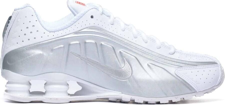 Nike Sportswear Sneakers laag 'SHOX R4' zilver wit - Foto 2