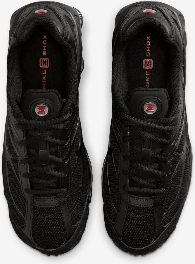 Nike Shox Ride 2 Black Black Black Zwart Shox Lifestyle Heren Sneakers voor Mannen