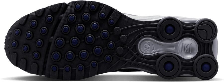Nike Shox Ride 2 Photon Dust Metallic Silver Anthracite Midnight Navy Grijs Zilver Shox Lifestyle Heren Sneakers voor Mannen