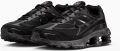 Nike Shox Ride 2 Sneakers Black Black-Black Zwart Shox Lifestyle Heren Sneakers voor Mannen - Zwart