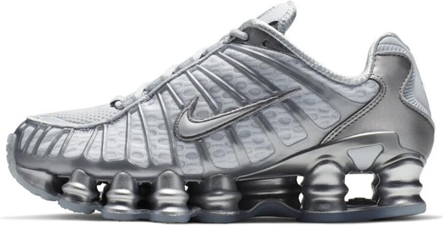 Nike Damesschoenen Shox TL Pure Platinum Chrome- Heren Pure Platinum Chrome