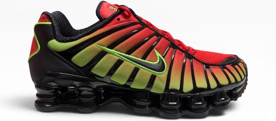 Nike Shox TL Sneakers Mannen Groen Rood Zwart - Foto 3