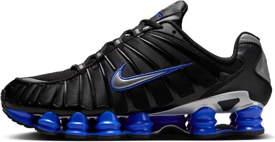 Nike Shox TL Zwart Blauw Sneakers Heren Doos Zonder Deksel - Foto 2