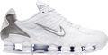 Nike Shox TL Heren Sneakers Sportschoenen Schoenen Wit Zilver AV3595 - Wit
