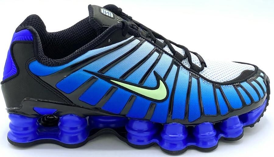 Nike Shox TL Running in blauw formaten: 44.5