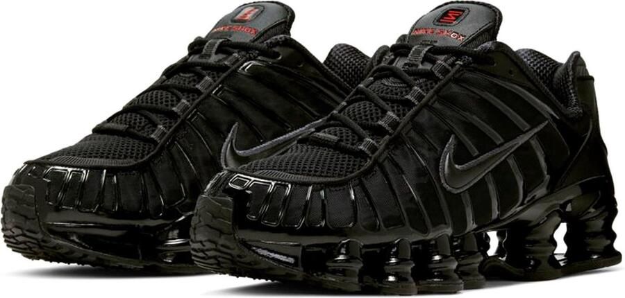 Nike Wmns Shox Tl Running Schoenen black mtlc hematite max orange 37.5 beschikbare maaten:36.5 37.5 38.5 39 40.5 41