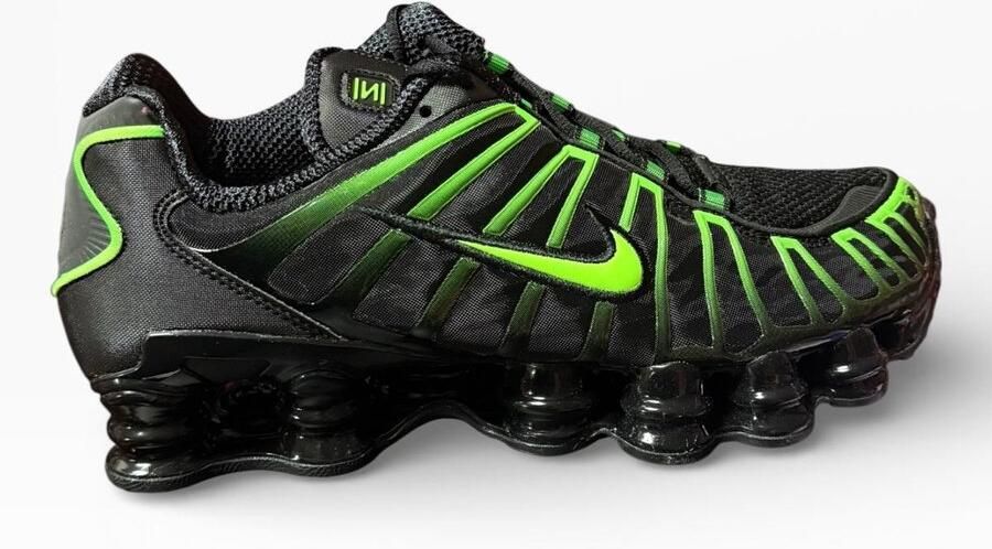 Nike Shox TL Sneakers Mannen Zwart Groen