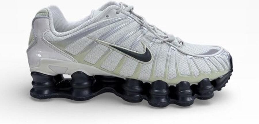 Nike Shox TL Sneakers Light Bone Olive Aura (Light Bone Off Noir Olive Aura) Beige Groen Shox Lifestyle Dames - Foto 3
