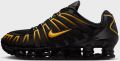 Nike Shox TL Zwart Gold Orange Sneakers Unisex - Zwart