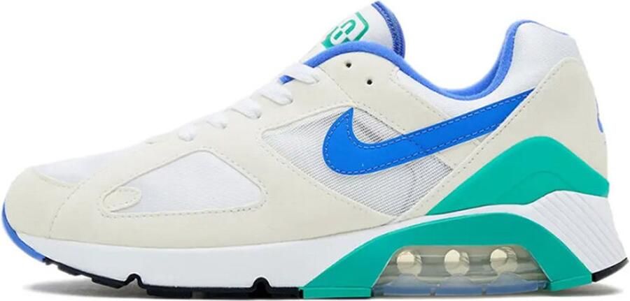 Nike Sneakers Air Max 180 White Medium Blue Clear Jade