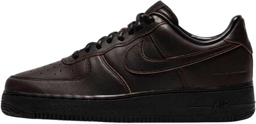 Nike Sneakers Air Force 1 Low '07 PRM Morse Code Velvet Brown Black