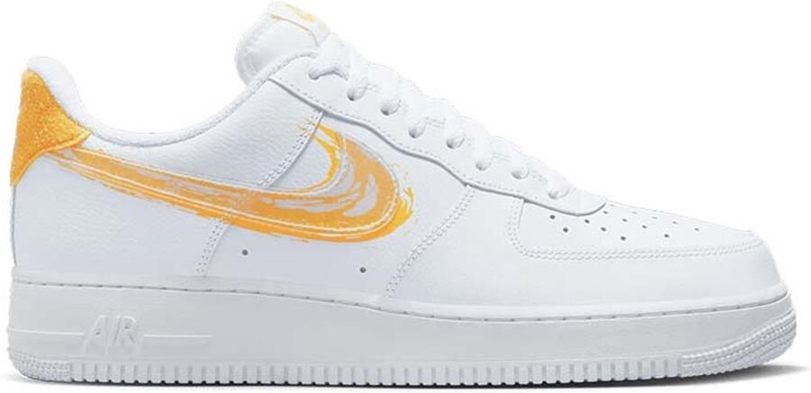 Nike Air Force 1 '07 White Solar Flare Schoenmaat 40 1 2 Sneakers DX2646 100 - Foto 2