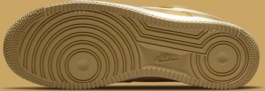 Nike Wmns Air Force 1 '07 Sneakers Schoenen sanded gold sail-weath grass maat: 37.5 beschikbare maaten:36.5 37.5 36 38.5 - Foto 7