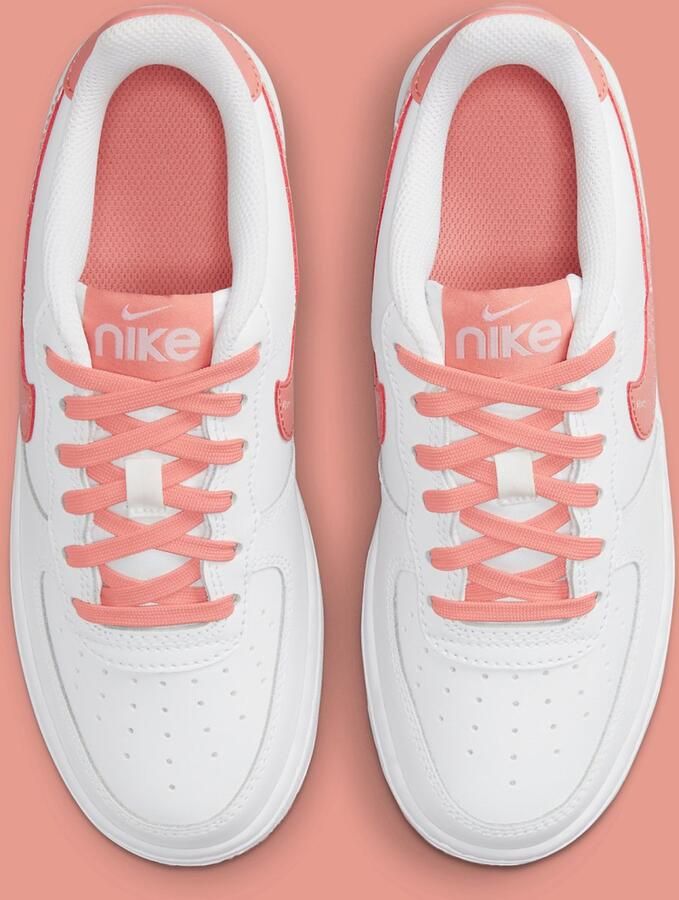Nike Air Force 1 LV8 Kinderschoenen White Aura Light Madder Root - Foto 2