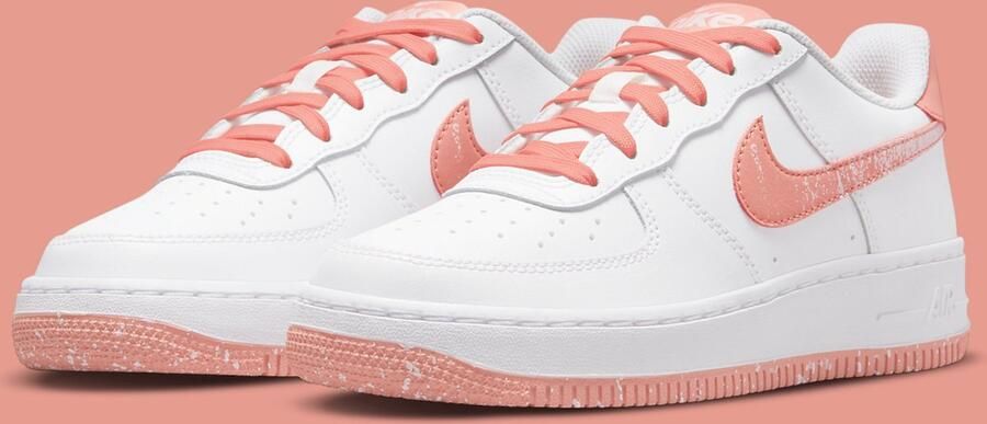 Nike Air Force 1 LV8 Kinderschoenen White Aura Light Madder Root - Foto 10