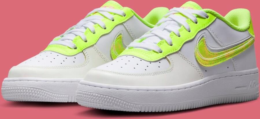 Nike Air Force 1 LV8 (GS) Sneakers Unisex White Volt - Foto 9