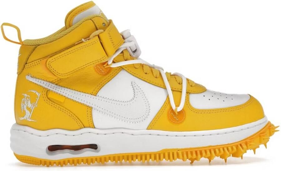 Nike Sneakers Air Force 1 Mid Special Edition Off-White Varsity Maize