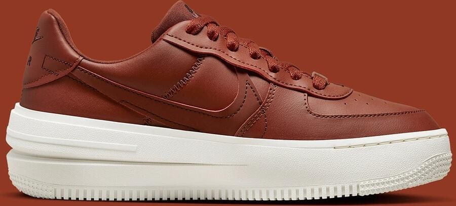 Nike Wmns Air Force 1 Platform Basketball Schoenen sail light silver shimmer arctic orange 42 beschikbare maaten:38 42 - Foto 4