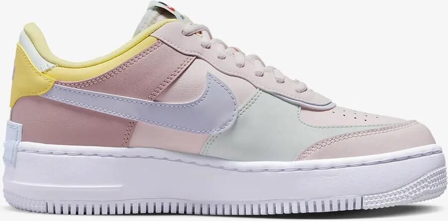 Nike W Air Force 1 Shadow Light Soft Pink Light Thistle Schoenmaat 42 1 2 Sneakers CI0919 600 - Foto 3