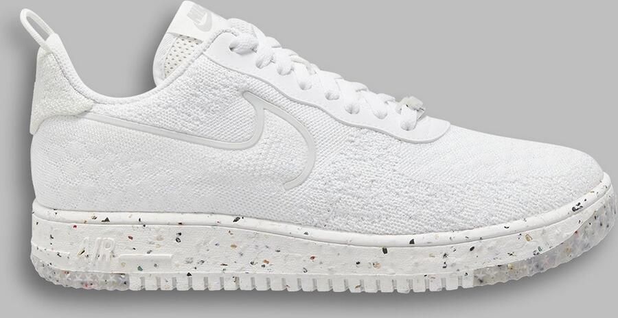 Nike Sneakers Air Force 1m Crater Flyknit Next Nature White Platinum Tint - Foto 2