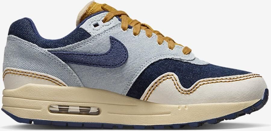 Nike Lage Sneakers Baskets air max 1 '87 denim aura denim - Foto 3