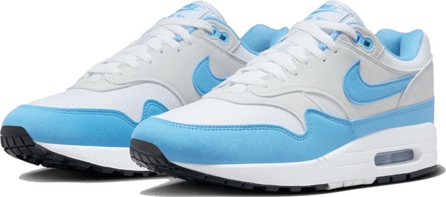 Nike Air Max 1 Max Schoenen white blue black maat: 45.5 beschikbare maaten:41 42.5 43 44.5 45 46 47.5 45.5
