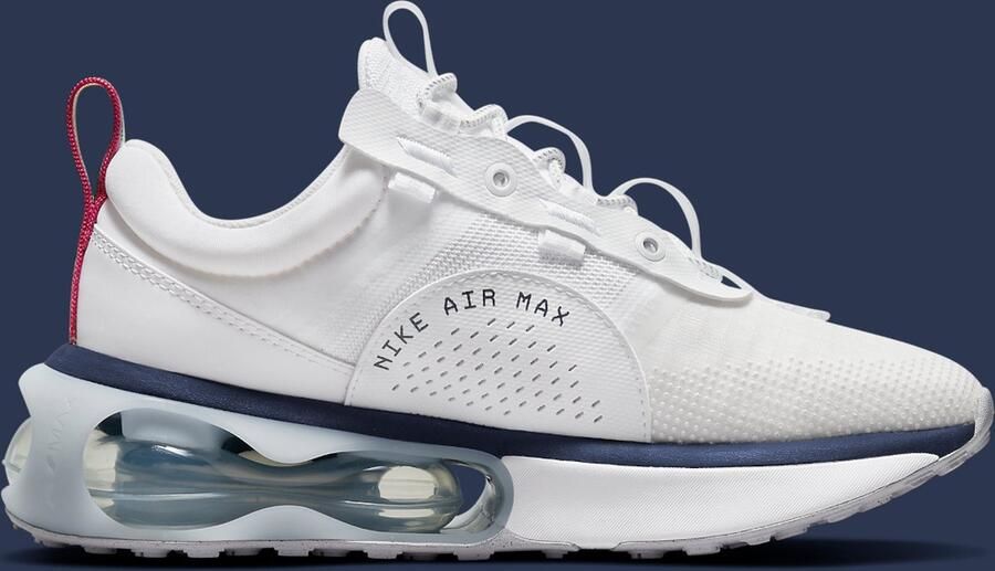 Nike Air Max 2021 Damesschoen White Thunder Blue Pure Platinum Archaeo Pink Dames - Foto 2