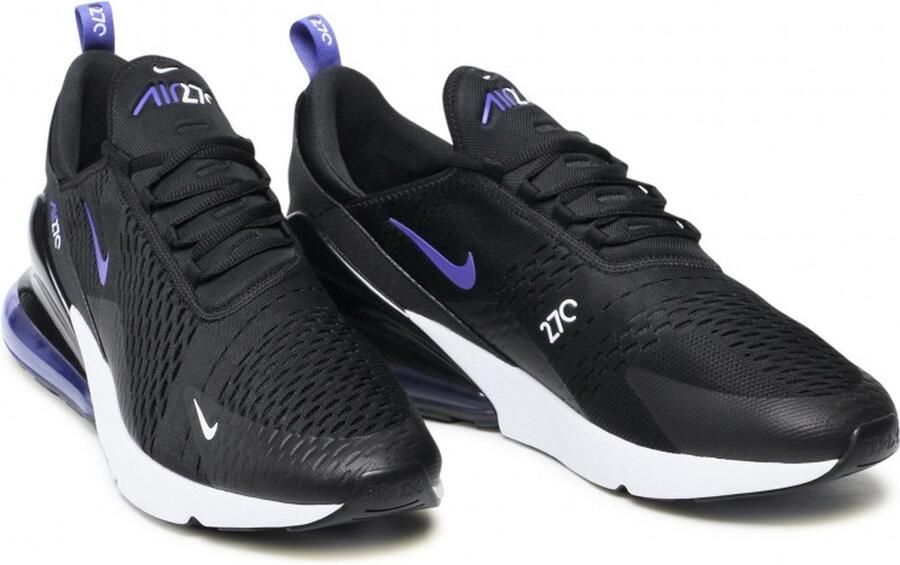 Nike Air Max 270 Black White Persian Violet - Foto 3