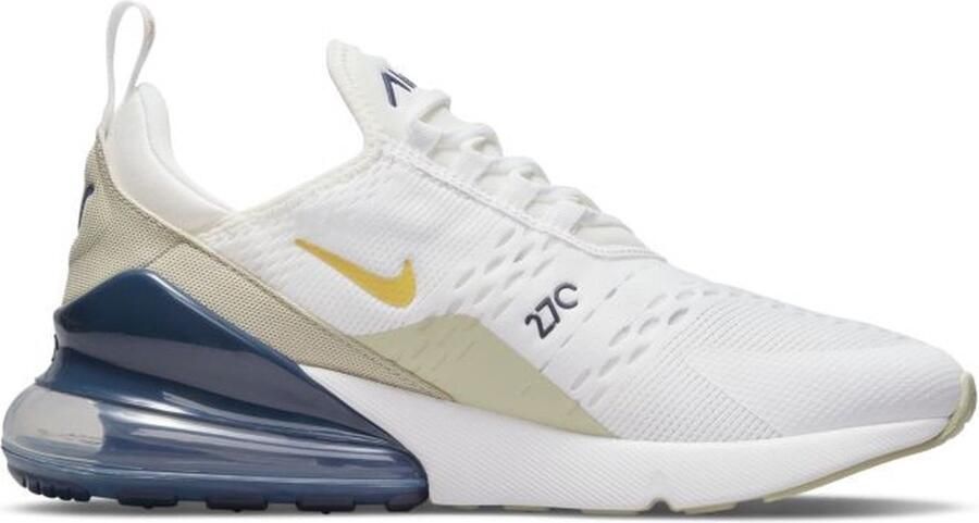 Nike Air Max 270 Essential Summit White Light Stone Armoury Navy Saturn Gold