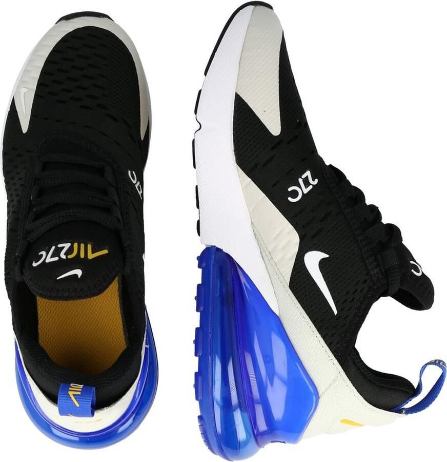 Nike air Max 270 (GS) Black White game royal - Foto 3