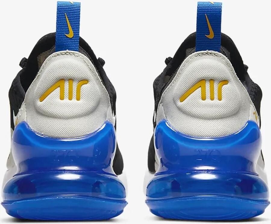 Nike air Max 270 (GS) Black White game royal - Foto 4