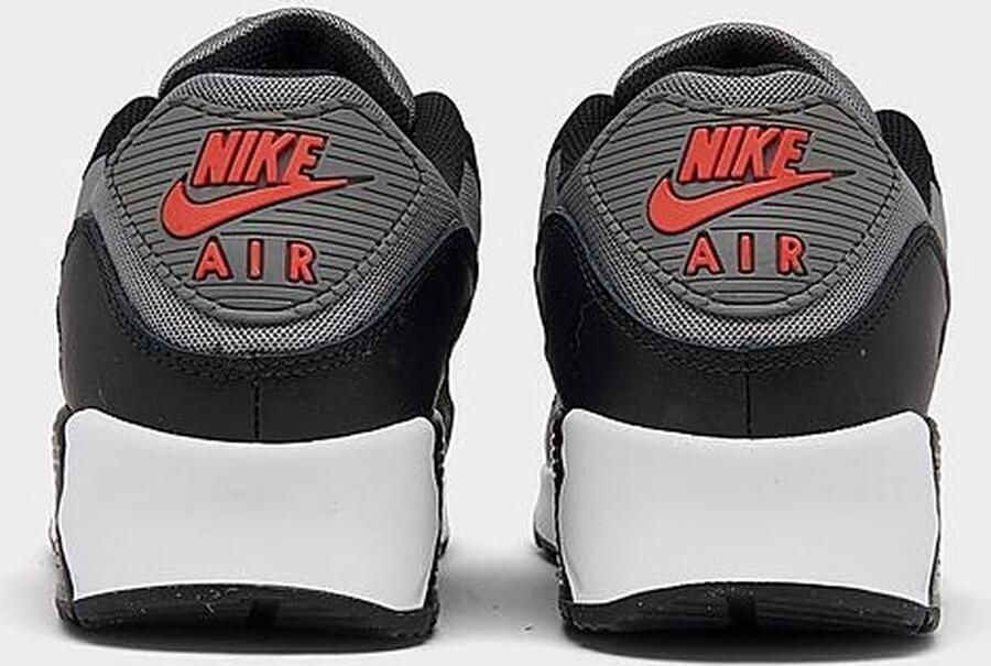 Nike Air Max 90 Sneaker Black-red-grey - Foto 3