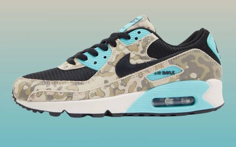Nike Sneakers Air Max 90 Camo Pack Aurora Green