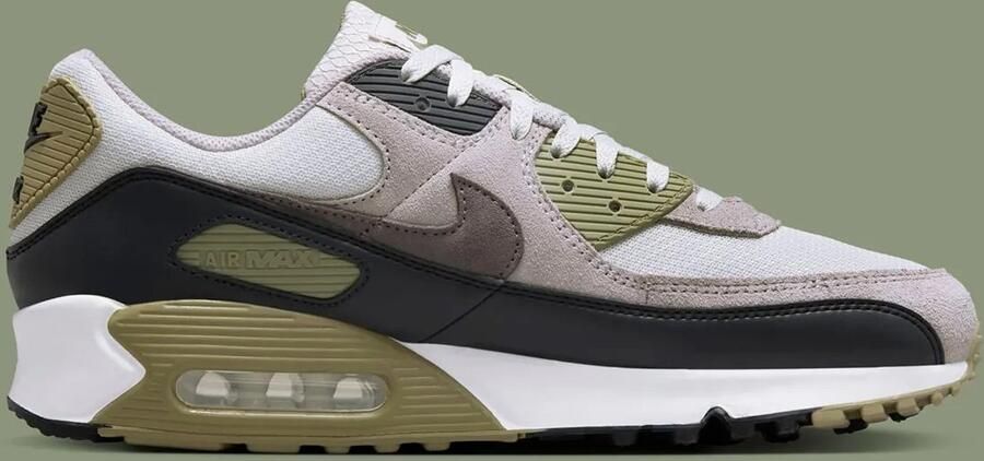 Nike Air Max 90 Cave Stone Sneakers Unisex Grijs Zwart Groen - Foto 7