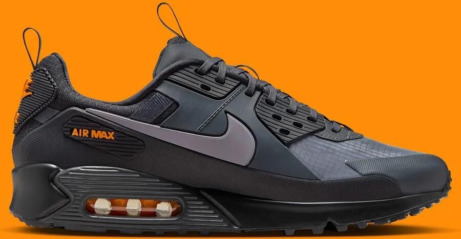 Nike Herenschoenen Air Max 90 Zwart- Heren Zwart