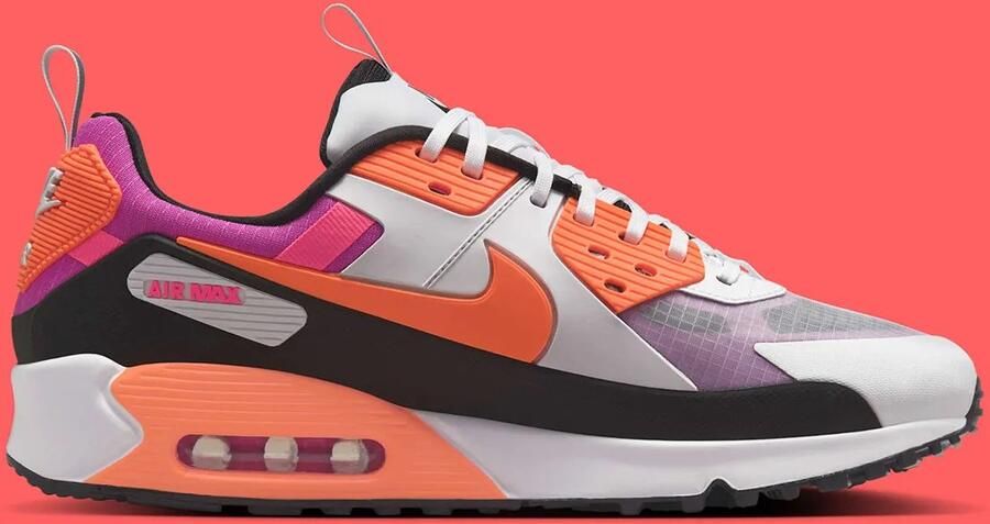 Nike Air Max 90 Drift Sneakers nen Zwart Oranje Wit - Foto 4