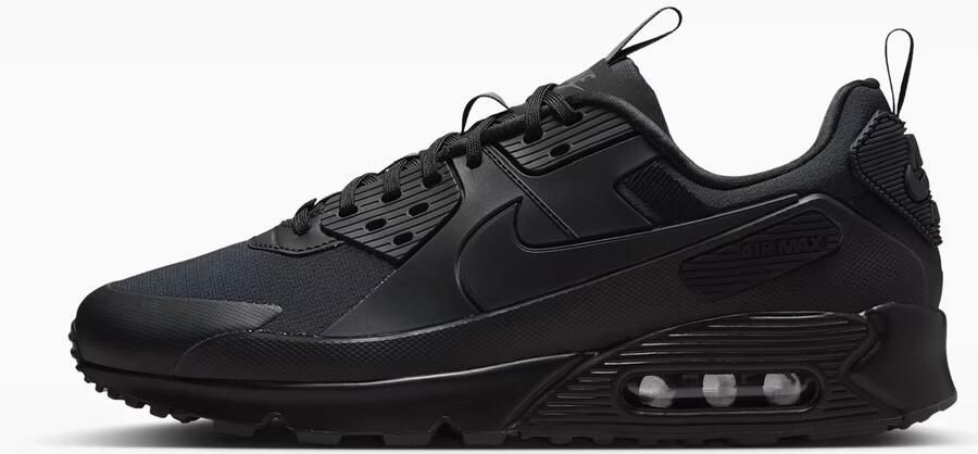 Nike Air Max 90 Drift Sneakers Triple Black Zwart Air Max Lifestyle Heren Sneakers voor Mannen