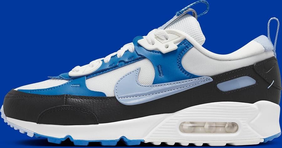 Nike WMNS Air Max 90 Futura Sneakers - en Blauw Wit - Foto 2