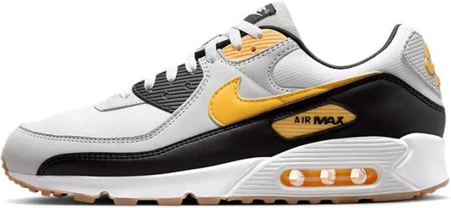 Nike Herenschoenen Air Max 90 White Photon Dust Black Laser Orange- Heren White Photon Dust Black Laser Orange - Foto 2