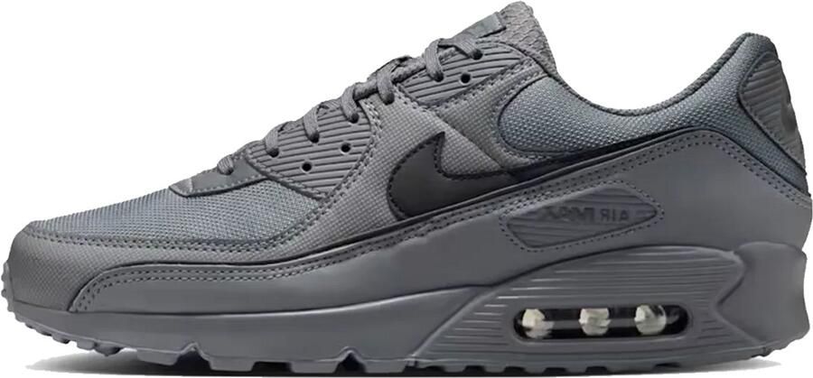 Nike Sneakers Air Max 90 Premium Smoke Grey Black