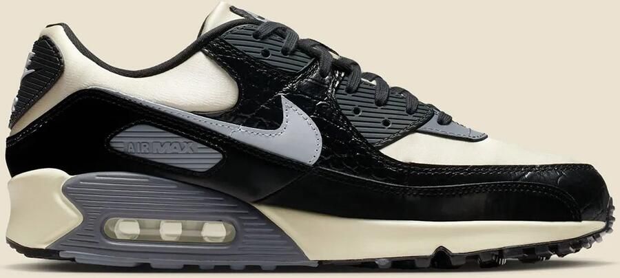 Nike Sneakers Air Max 90 QS Black Croc Skin - Foto 2