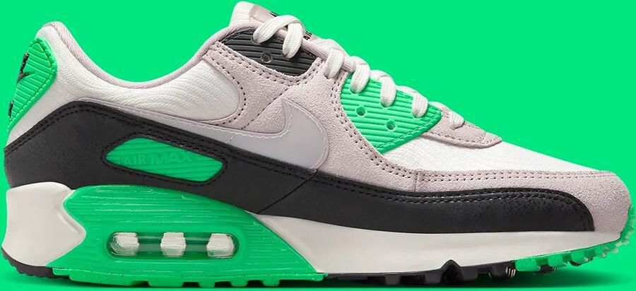 Nike Air Max 90 Scream Green Groen Beige Zwart Sneakers Dames - Foto 4