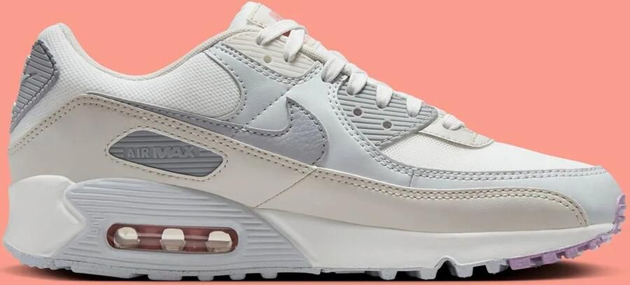 Nike Air Max 90 Summit White Beyond Pink Sneakers Dames Doos Zonder Deksel